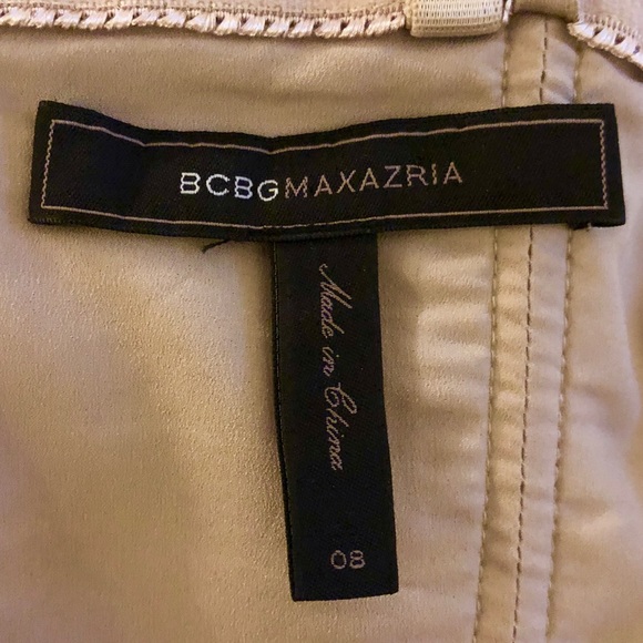 🔻BCBGMAXAZRIA Angel Chiffon Strapless Dress - Picture 4 of 5